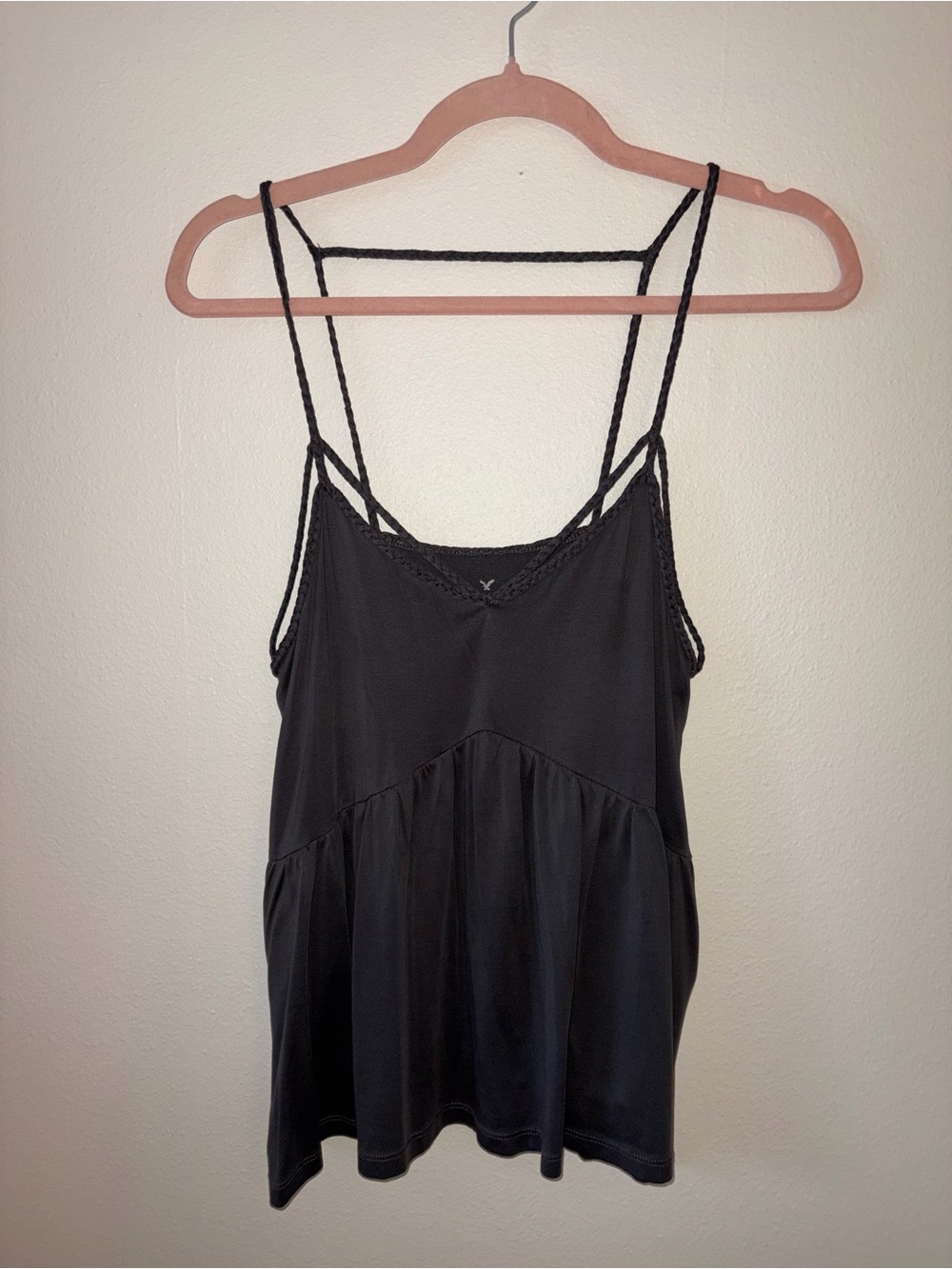 Gray American Eagle Tank Top